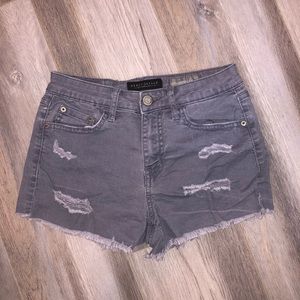 Aeropostale High Waisted Shorty Shorts